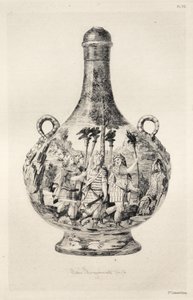 Geschiedenis van de keramische kunst: Een beschrijvende en filosofische studie van het aardewerk...Plate VIII, 187 door Jules Ferdinand Jacquemart
