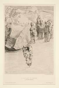 L door Jules Ferdinand Jacquemart