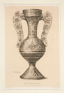 Hispano-Moorse vaas door Jules Ferdinand Jacquemart