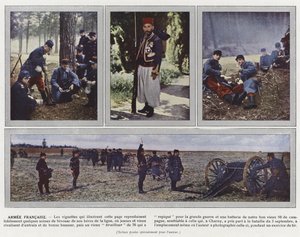 Franse leger door Jules Gervais Courtellemont