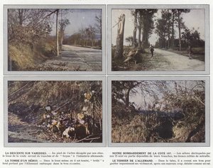 La Descente sur Vareddes, Notre Bombardement de la Cote 107, La Tombe D