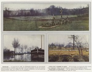 Sermaize, Kanaal van de Marne naar de Rijn, Duitse loopgraven door Jules Gervais Courtellemont
