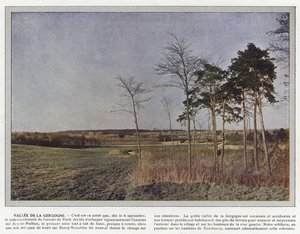 Vallee de la Gergogne door Jules Gervais Courtellemont