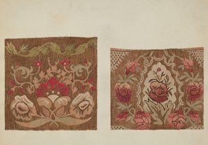 Brussels tapijttas, ca. 1937