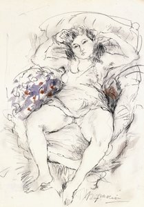 Vrouw in een Stoel, 1925-1926