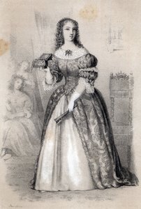 Portret van Anne Marie de La Tremoille, Prinses van de Ursins (1642-1722) door Jules and Raunheim Hermann David