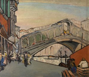 De Rialtobrug in Venetië