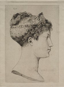Marie Louise in Profiel