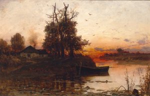 Avondstilte, 1894 door Juli Julievich Klever