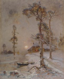Winterzonsondergang