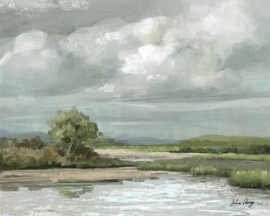 Rustig moeraslandschap
