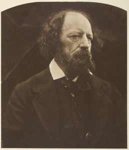 Alfred, Lord Tennyson, 1869, gedrukt 1875 door Julia Margaret Cameron