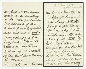 Handgeschreven Brief, 20 juni 1875