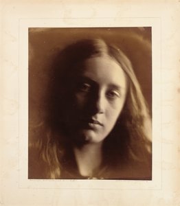 May Prinsep als St. John, 1866 door Julia Margaret Cameron