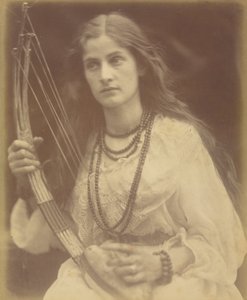"O hark" door Julia Margaret Cameron