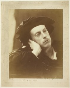 Portret van The Hon. Frank Charteris door Julia Margaret Cameron