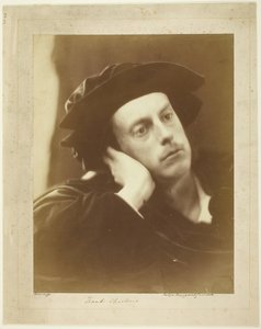 Portret van The Hon. Frank Charteris door Julia Margaret Cameron