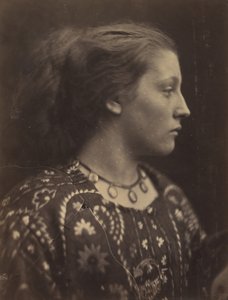 Sappho, 1865 door Julia Margaret Cameron