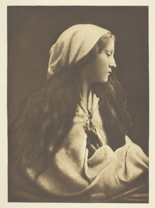 De dagdroom, 1869, gedrukt oktober 1890 door Julia Margaret Cameron