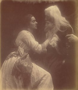Vivien en Merlijn door Julia Margaret Cameron