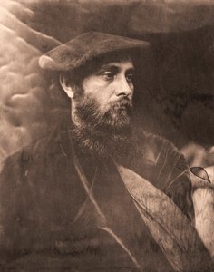William Michael Rossetti door Julia Margaret Cameron
