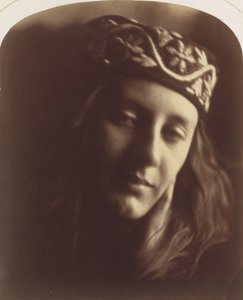Zoe, dienstmeid van Athene, 1866 door Julia Margaret Cameron