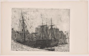 Kasteel Rushen--Isle of Man door Julian Alden Weir