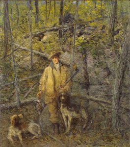 Jager en honden, 1912