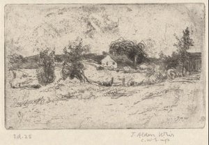 De Boerderij door Julian Alden Weir