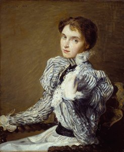 Het grijze lijfje door Julian Alden Weir