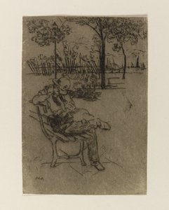 Het Vrijheidsbeeld door Julian Alden Weir