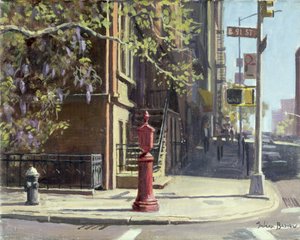 91st Street bij Lexington Avenue door Julian Barrow