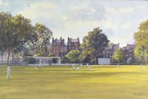 Cricket bij Burton Court