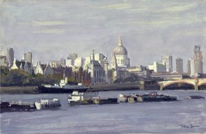 St. Pauls vanaf Bankside