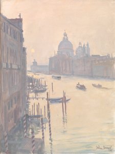 Zonsopgang vanaf Accademia Brug door Julian Barrow