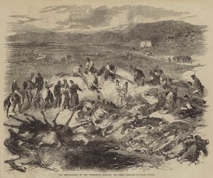 Het Slagveld van de Tchernaya, het Begraven van de Doden