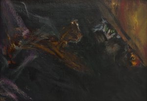 Kittens aan het spelen, 2016 door Julie Held
