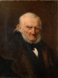 Portret van kunstenaar August Hagen