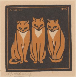 Drie katten