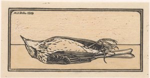 Dood vogeltje door Julie de Graag