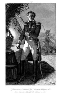 Laurent Gouvion Saint-Cyr 1764-1830, maarschalk van Frankrijk, 1839 door Julien Leopold Boilly