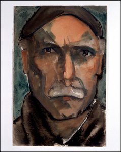Zelfportret door Julio Gonzalez