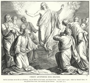 Christus stijgt op naar de hemel