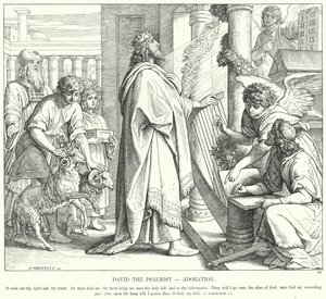 David de Psalmist, Aanbidding