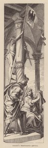 Hagens verraderlijk advies door Julius (after) Schnorr von Carolsfeld