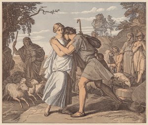 Jacob en Rachel bij de Bron, Genesis, XXIX