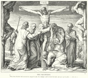 De kruisiging (gravure)