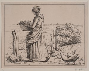 Illustratie voor Beelden en Verzen door Julius Exner en Christian Winther door Julius Exner