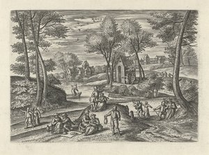 Mei door Julius Goltzius