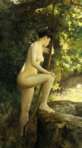 De onvervulde wens, 1899 door Julius Leblanc Stewart